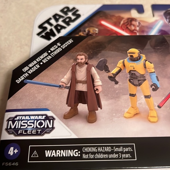New Star wars mission fleet Figure 4 PK, Obi WanKenobi, Reva, Darth Vader, Ned B - Picture 2 of 4
